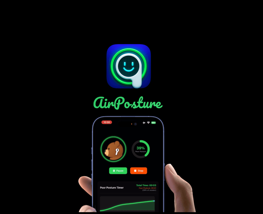 AirPosture app interface